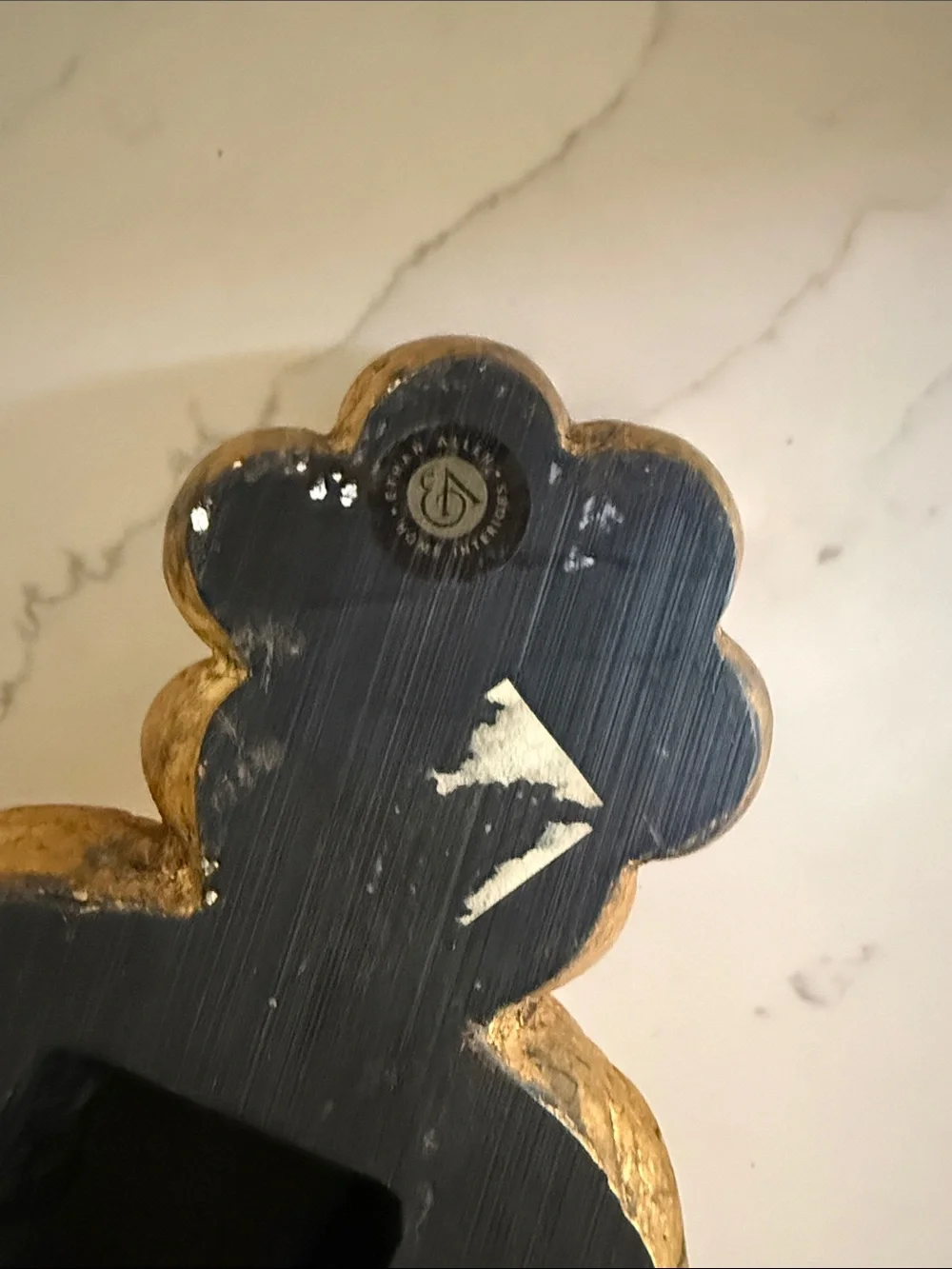 Vintage Ethan Allen Home Interiors Gold Gilded Ornate Corbel Shelf Decor